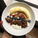 Made the famous  brownie granola the other day and I can completely understand h…